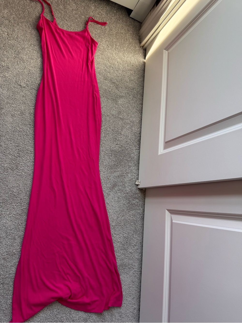 Fuchsia Slip Maxi Dress - Elegant Women's Summer Dress